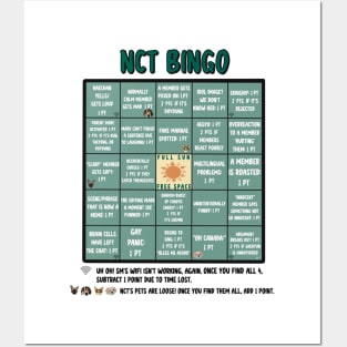 NCT Bingo Posters and Art